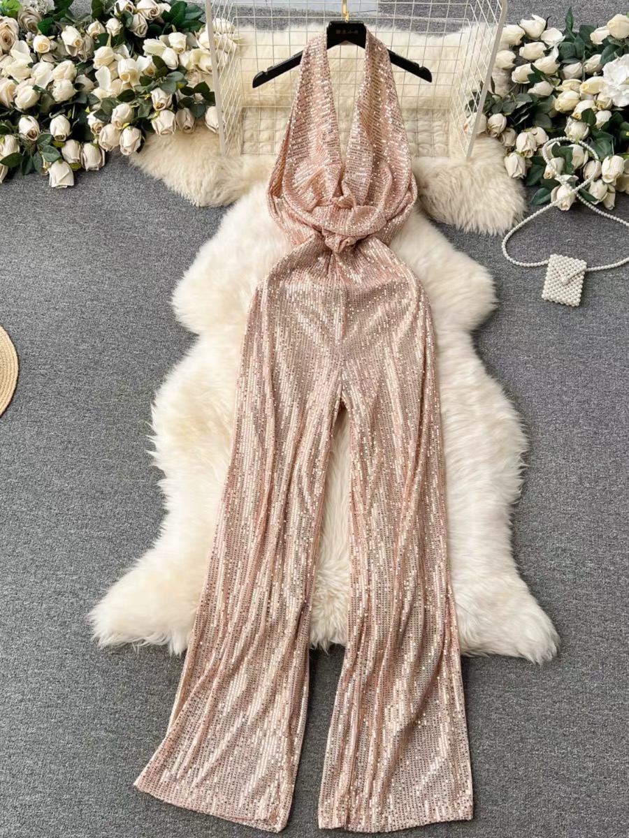 Oh baby sequin jumpsuit  JRZZ680 images